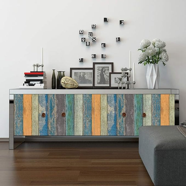 Multi color SELF Adhesive Wallpaper for Living Room Bedroom Office Hall Corridor Peel and Stick Vinyl Wallpaper