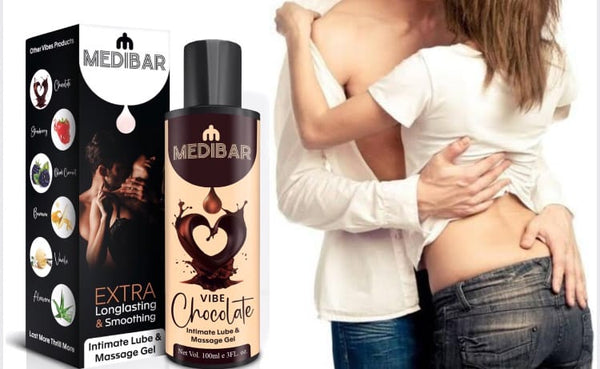 MediBar Water-Based Lubricant Gel - 100ml | Explore Sensual Bliss with Skin-Friendly Lube 6 Flavor Available